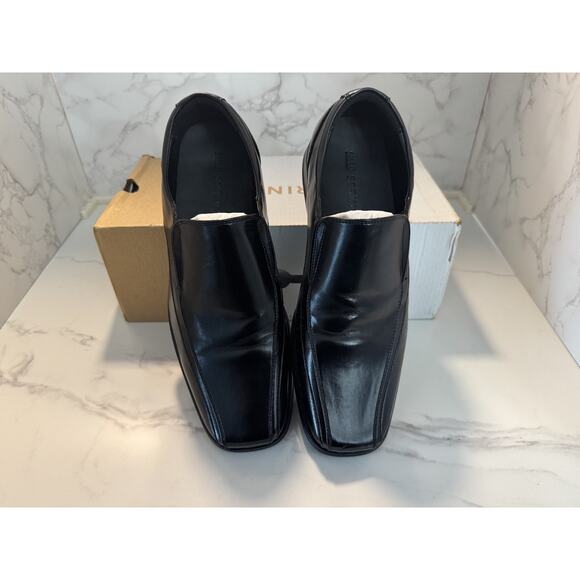 Call It Spring Men's Loafers Black Leather 10 Casual Comfort Dress Arch Shoes - Picture 2 of 7